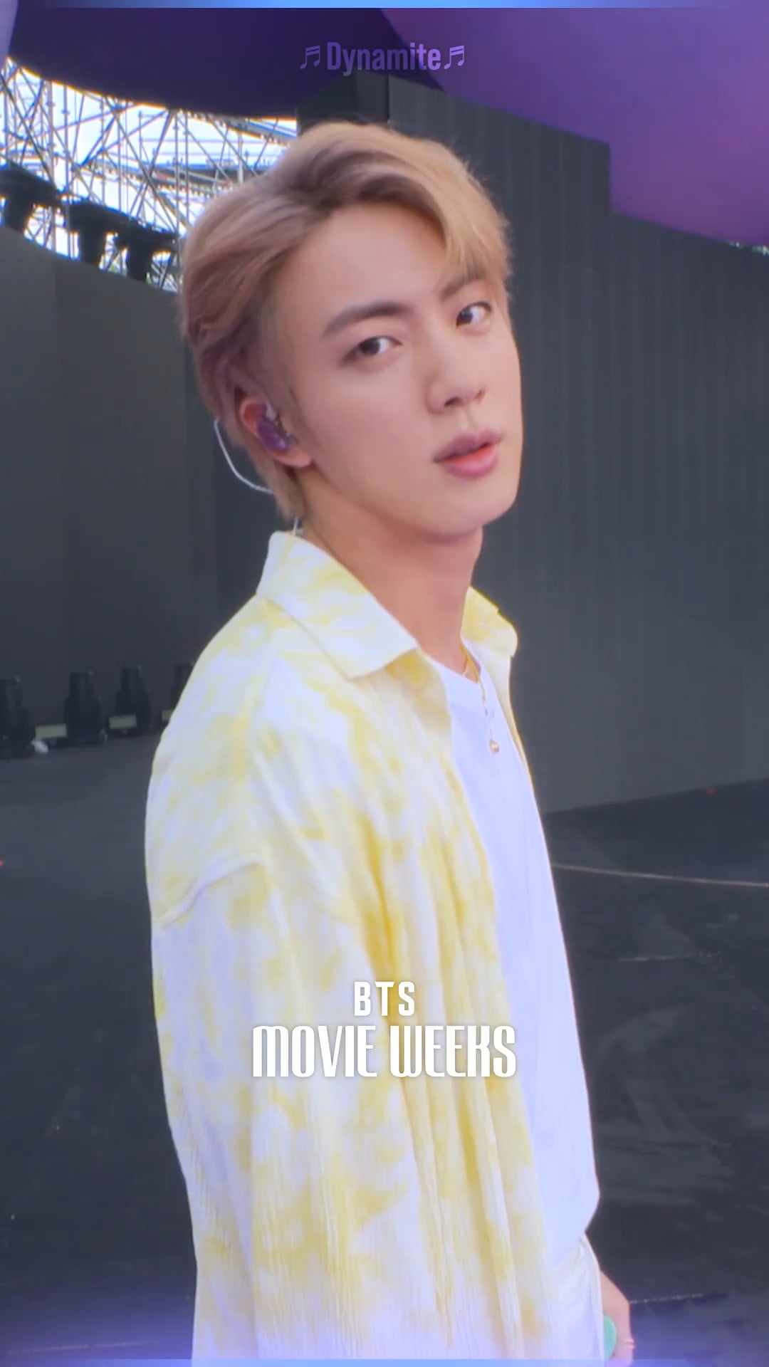 250819 BTS Official on Twitter: BTS MOVIE WEEKS '21 Dynamite'
