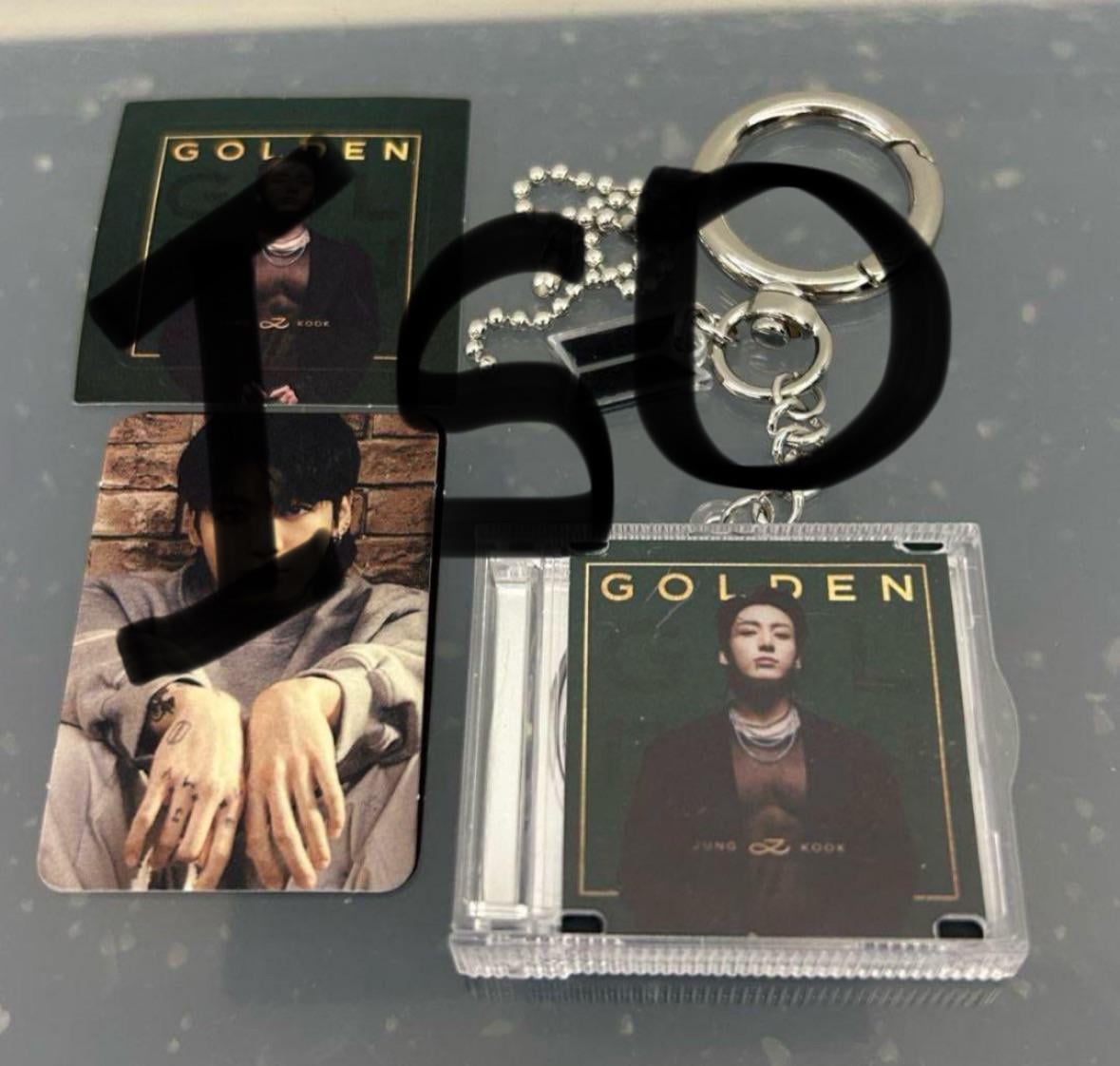WTB Jungkook’s Golden Capsule album keychain (USA ONLY)
