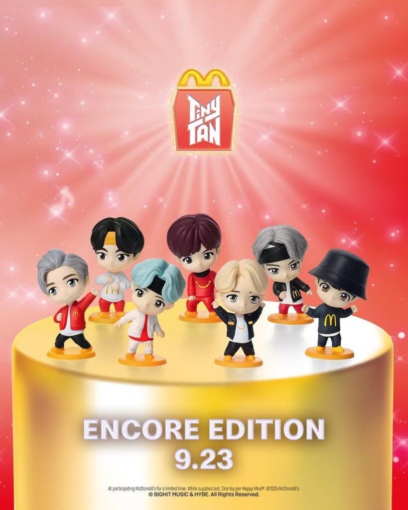 [McDonald’s IG Post] another iconic fit. TinyTAN Encore Edition coming soon - 220825