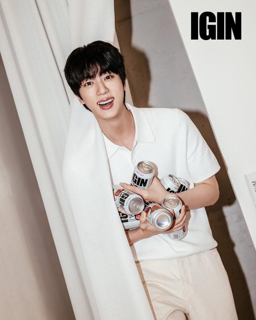 250813 IGIN on Twitter feat. Jin