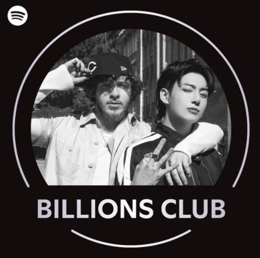 Jungkook is on the cover of Spotify’s ‘Billions Club’ playlist - 260825