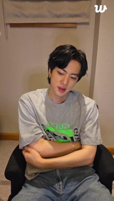 250805 Jin on Weverse Live