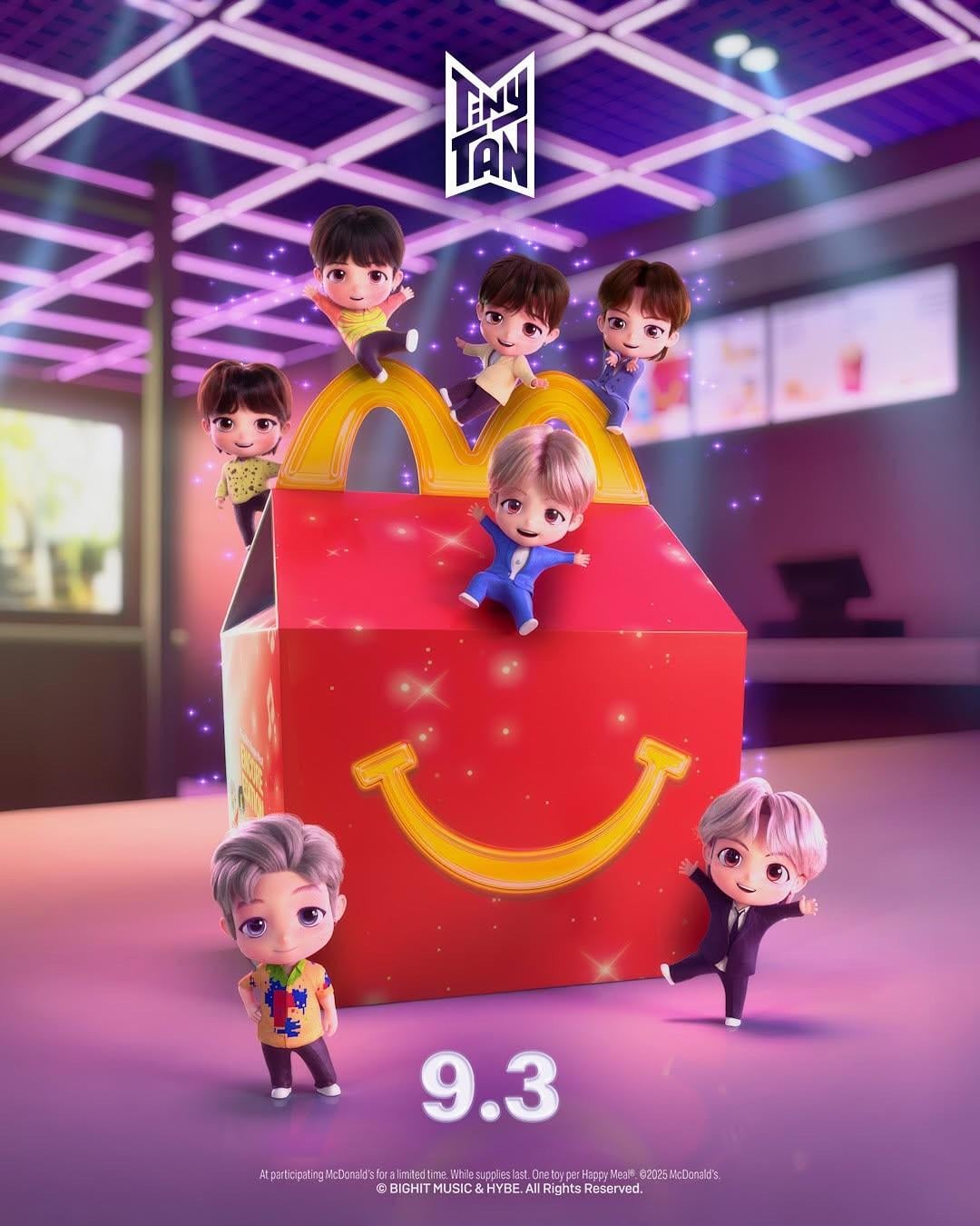 [McDonalds IG Post] opening the Magic Door to *my heart* - TinyTAN Happy Meal out 9.3 - 200825
