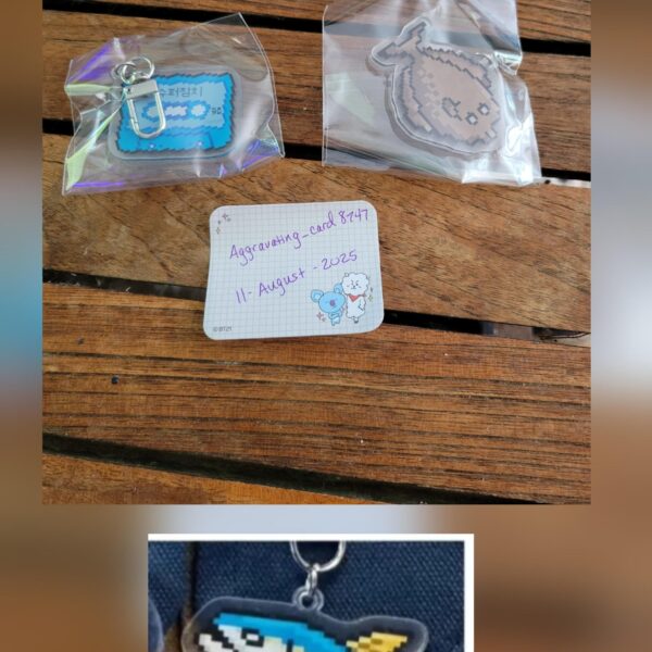 [TRADING] [GLOBAL] RunSeokjin LA Pop-up Random Draw Keychain
