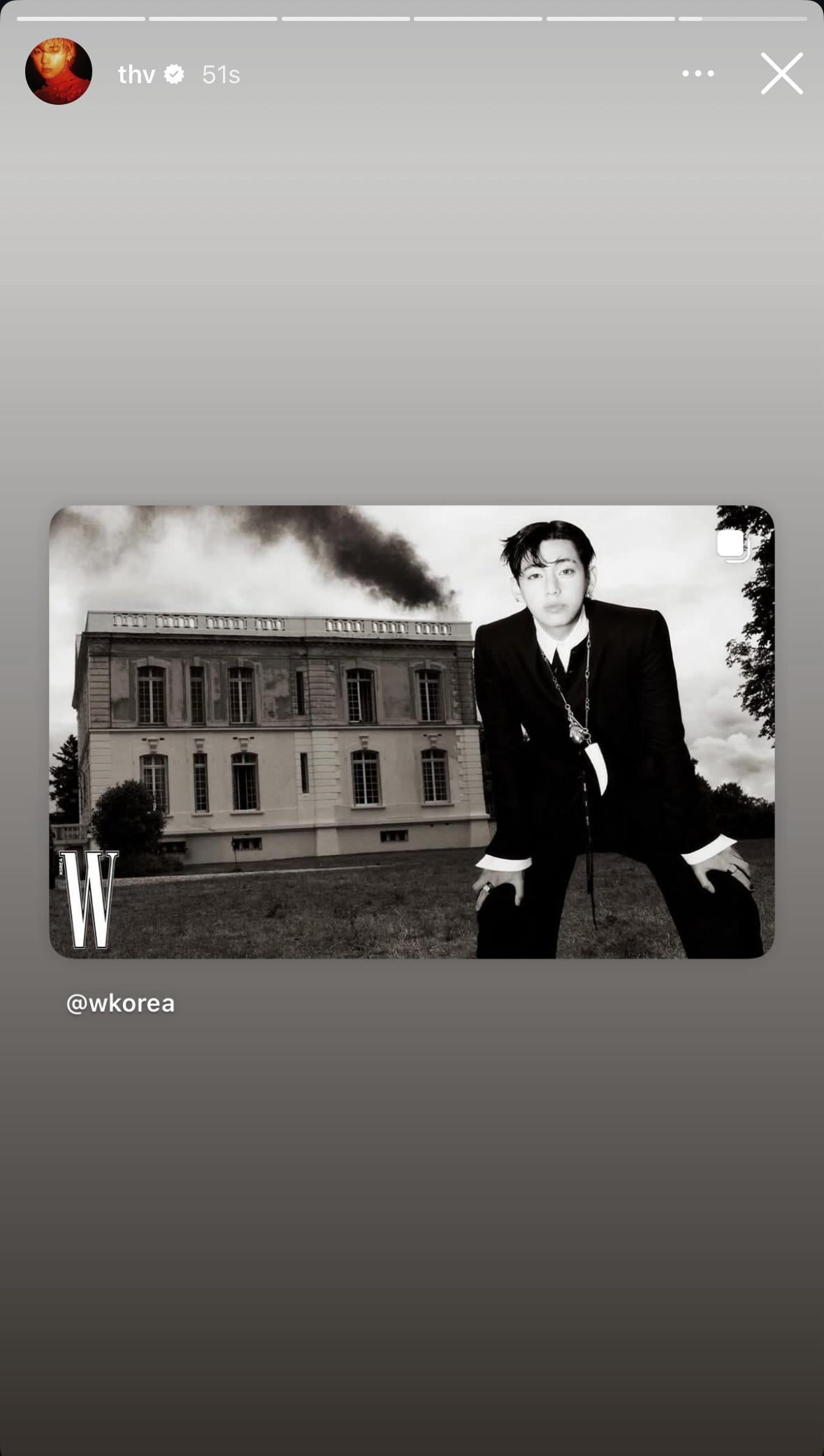 Taehyung IG Story (3) 220825