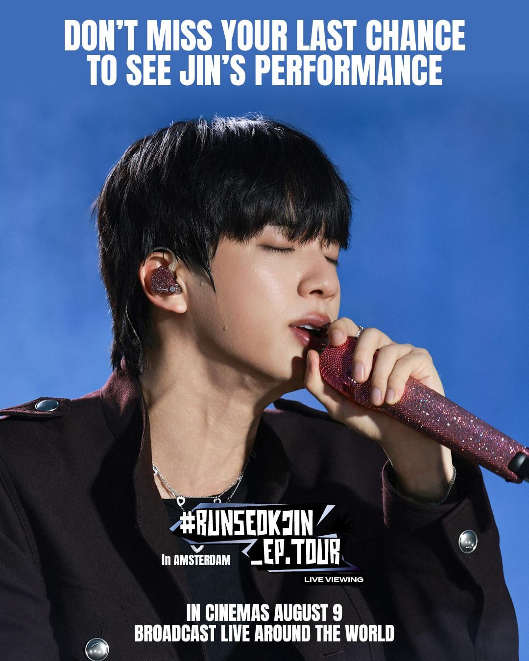 [BTS Official Twitter] 'RUNSEOKJIN_EP.TOUR' in AMSTERDAM: LIVE VIEWING - 010825