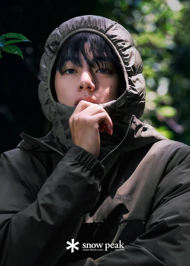 250822 GP Korea: Snow Peak Apparel, BTS V branded model…  25FW pictorial release
