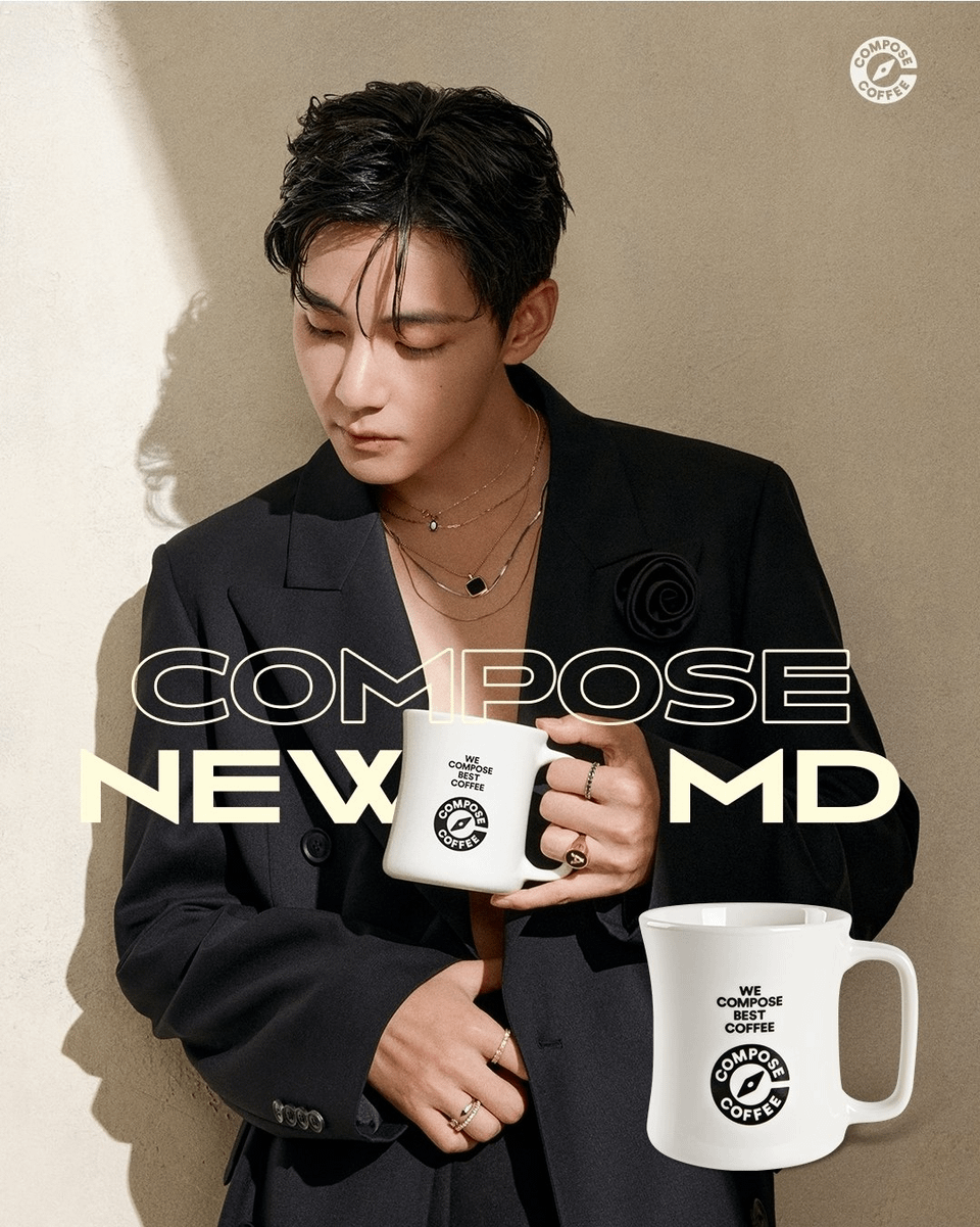 250829 Compose Coffee on Instagram feat. V
