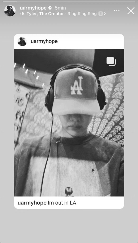 Hobi IG Story 050825