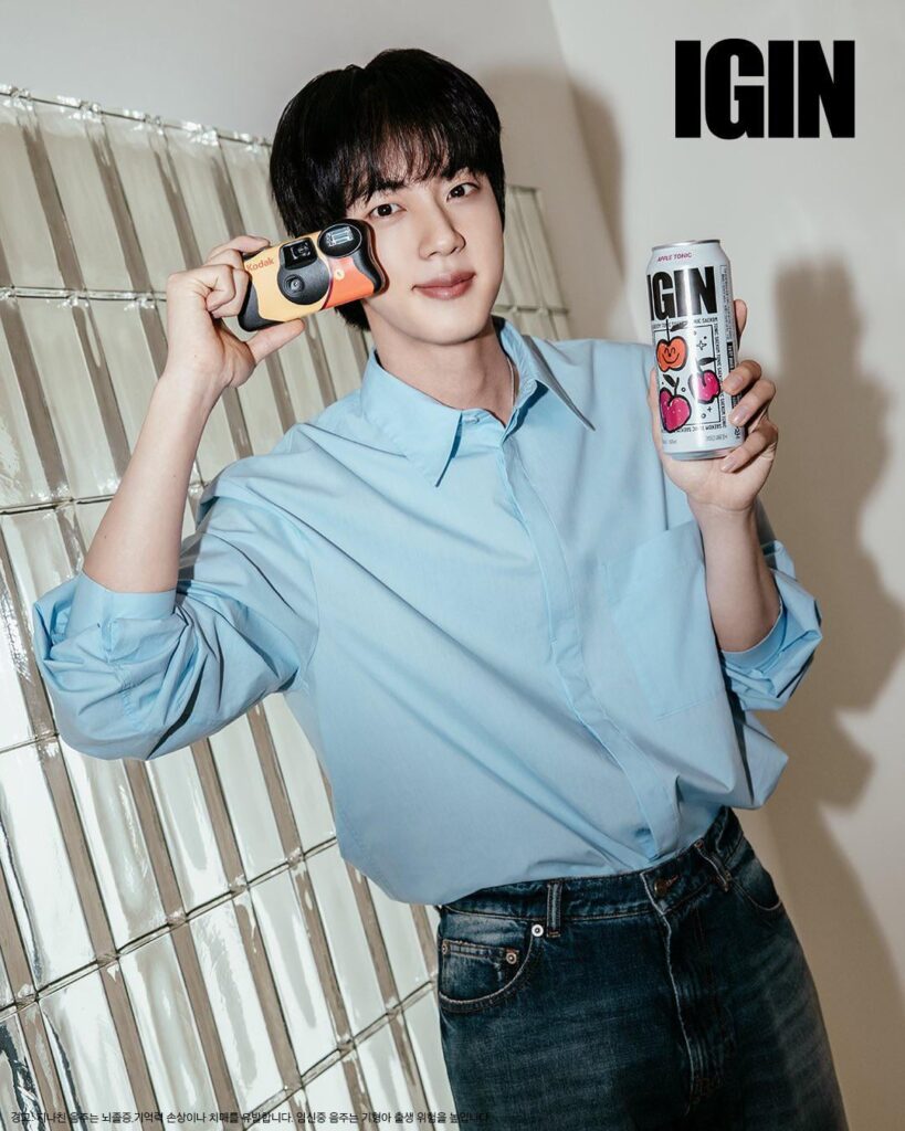 250908 IGIN on Twitter feat. Jin