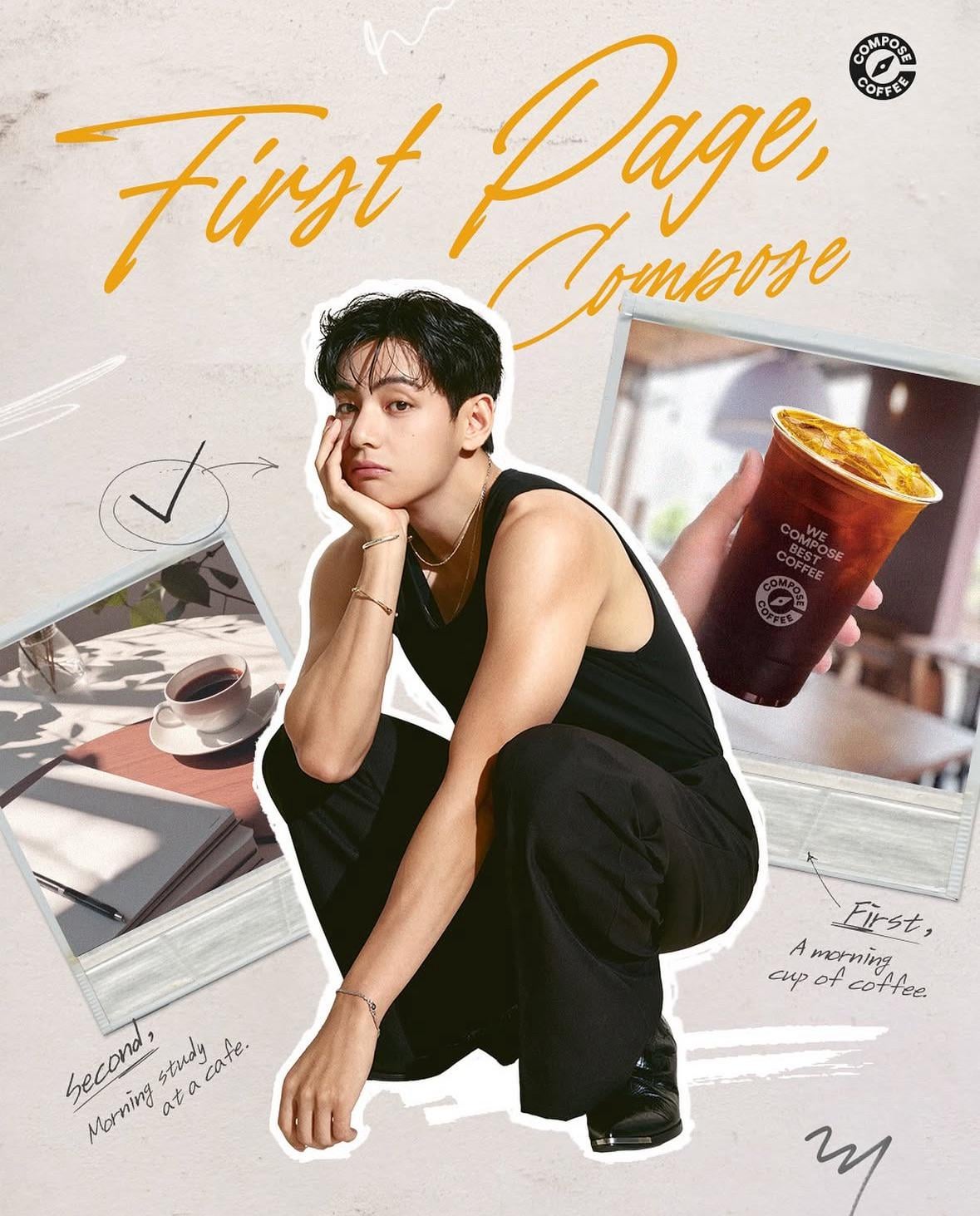 250929 Compose Coffee on Instagram feat. V