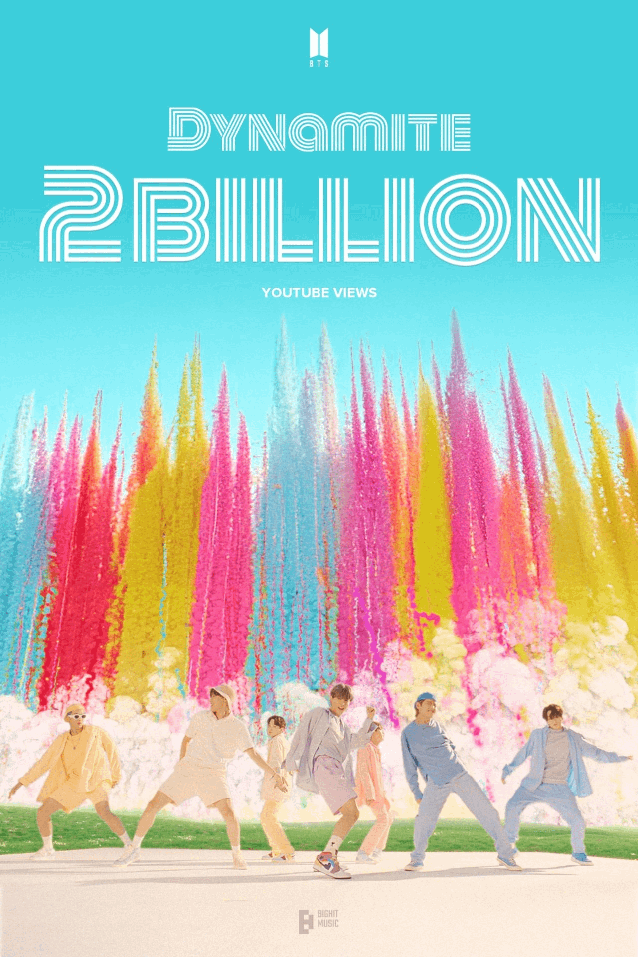 250904 BTS’ “Dynamite” has surpassed 2 billion views on YouTube, their first music video to do so!