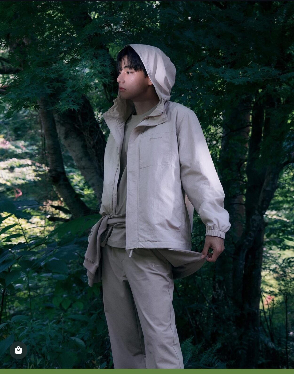 250910 Snow Peak on Instagram (featuring V)