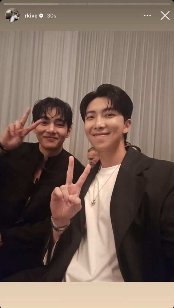 250901 RM on Instagram