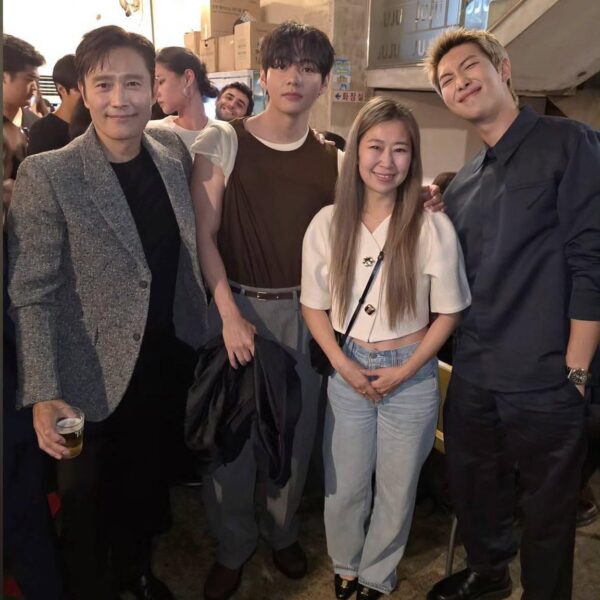 250924 Director Maggie Kang on Instagram with RM & V