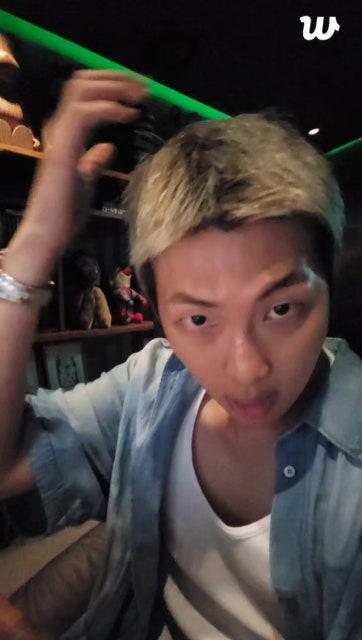 250912 RM on Weverse Live