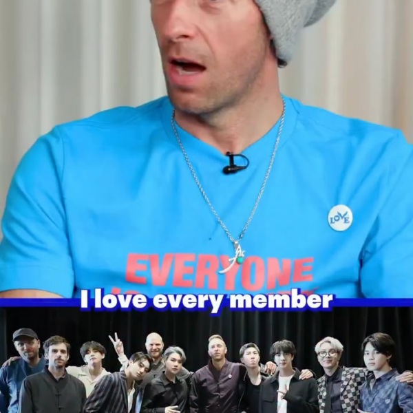 250921 Hits Radio UK on Instagram: When two worlds collide 🌍✨  Chris Martin revealed how Coldplay’s collab with BTS on ‘My Universe’ came to life 💜