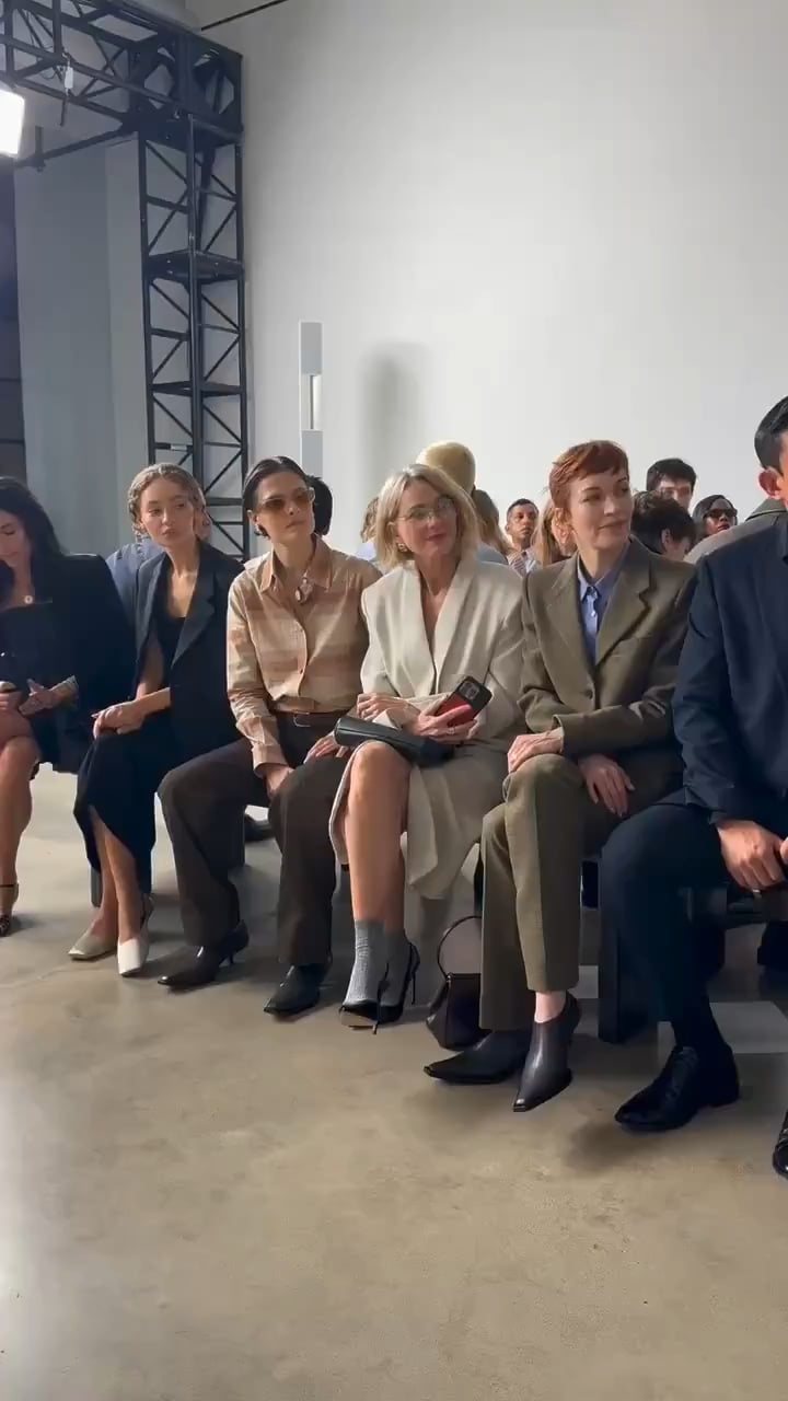[Vanity Fair] Nico Parker, Britt Lower, Jungkook, Solange Knowles, and more front row at the Spring 2026 Calvin Klein show - 130925