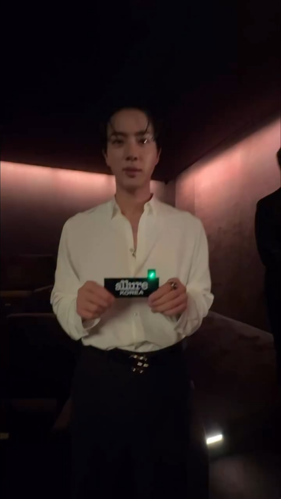 [Allure Korea IG Post] Jin at the premiere event for Gucci’s THE TIGER - 240925