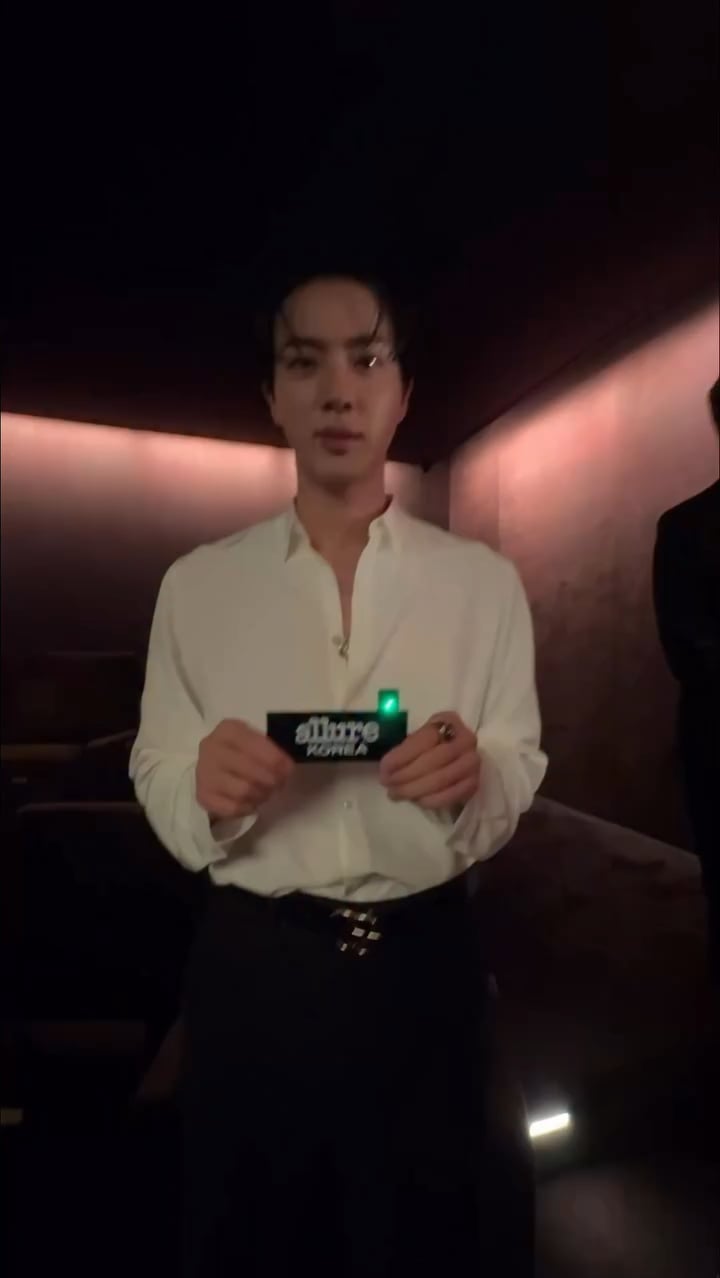 [Allure Korea IG Post] Jin at the premiere event for Gucci’s THE TIGER - 240925