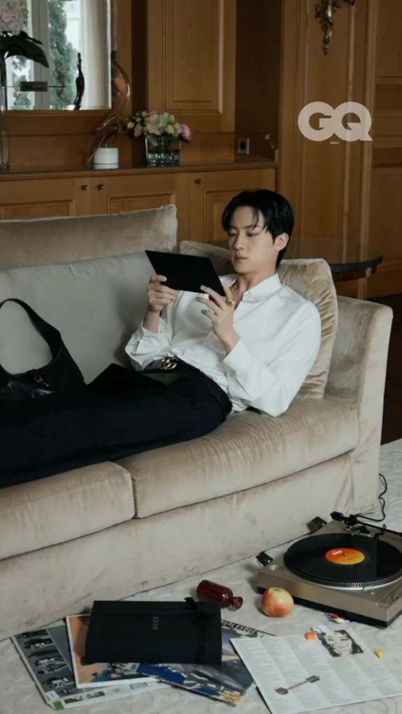 GQ Korea IG Post feat. Jin - 240925