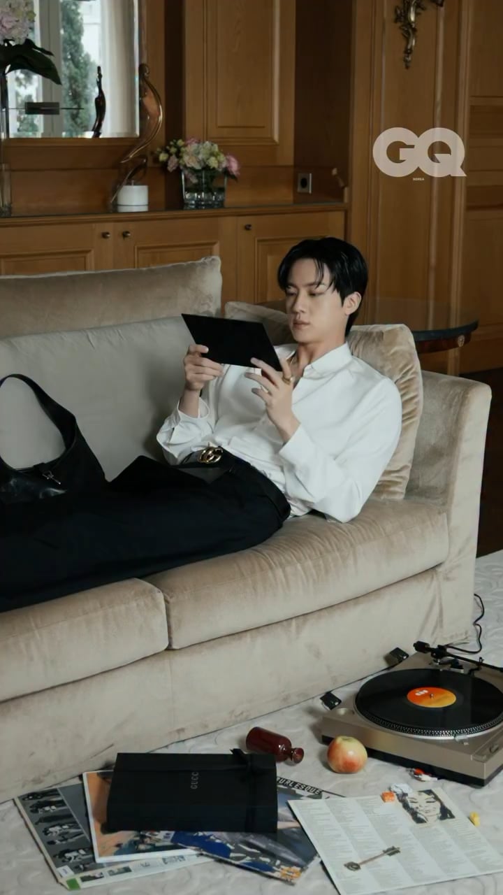 GQ Korea IG Post feat. Jin - 240925