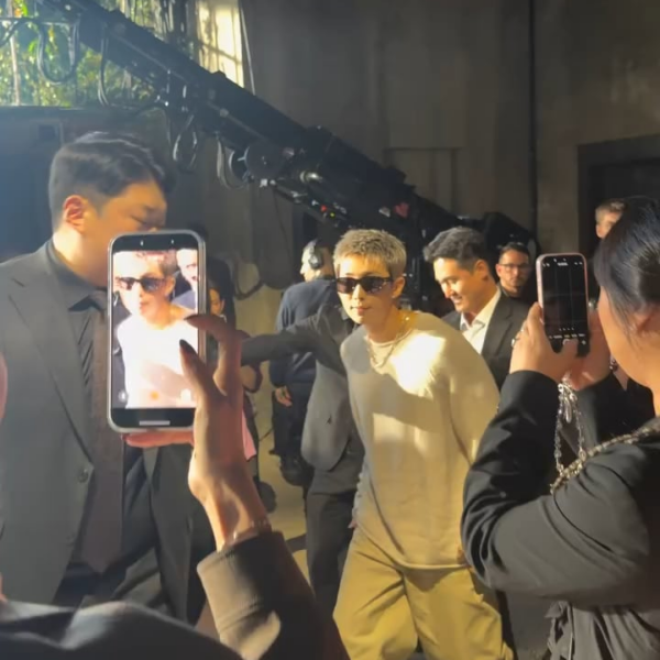 Harper’s BAZAAR Hong Kong IG Post feat. Namjoon at the Bottega Veneta Summer 2026 show - 280925