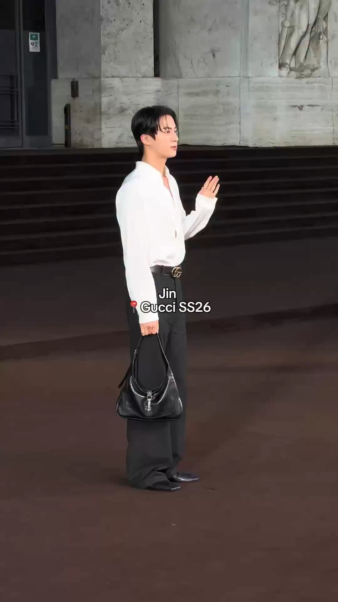 [Gucci Livestream] Jin at Gucci’s SS26 Fashion Show - 240925