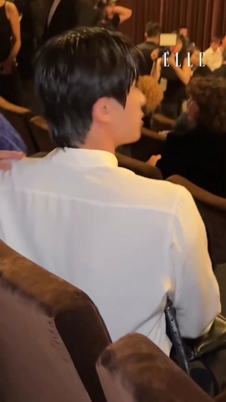 [ELLE Korea IG Post] Jin at the premiere event of Gucci's THE TIGER - 240925