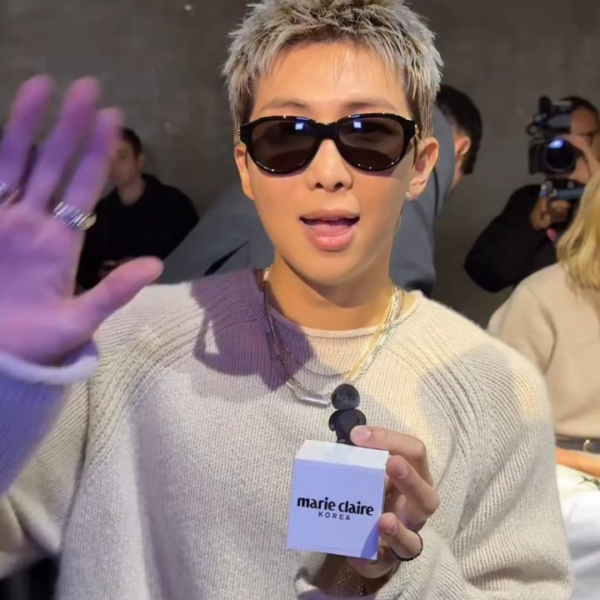 Marie Claire Korea IG Post feat. Namjoon at the Bottega Veneta Summer 2026 show - 280925