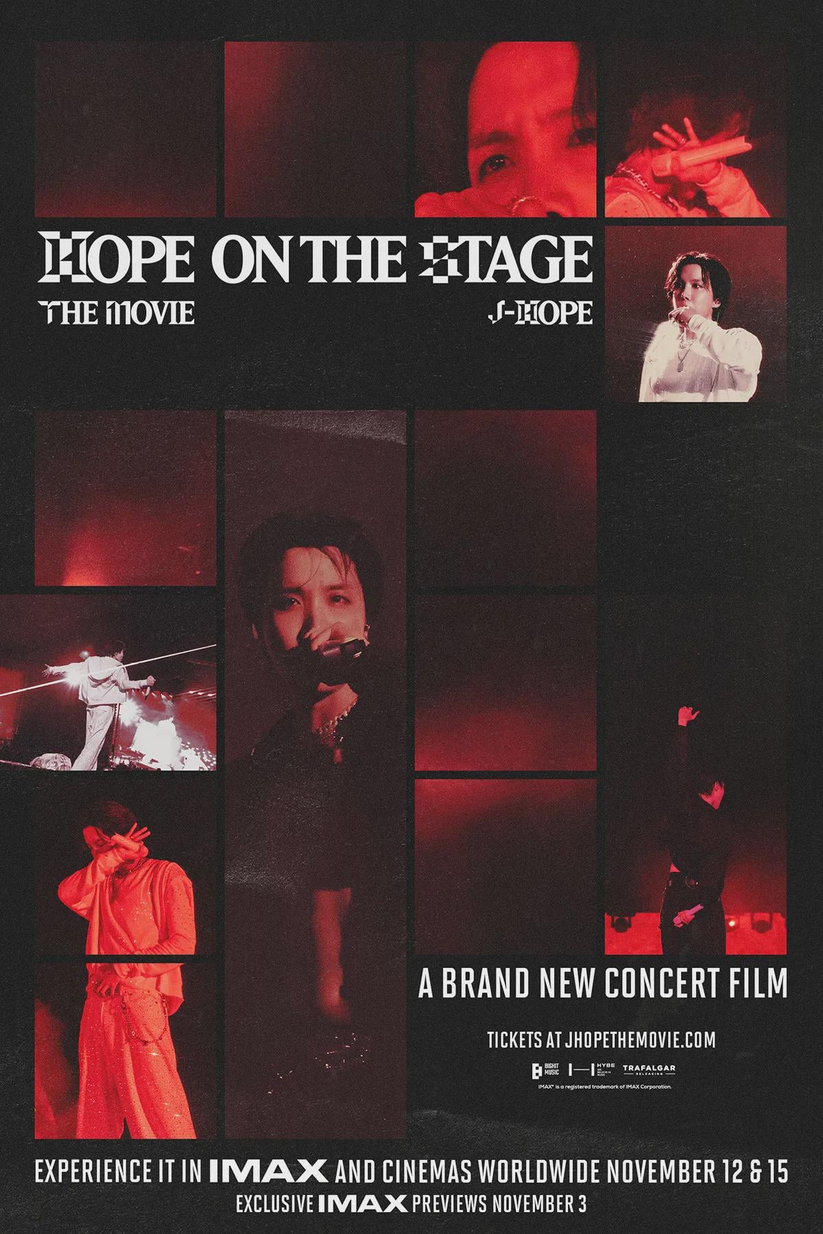 251001 Billboard: BTS’ j-hope’s ‘Hope on the Stage’ Movie To hit IMAX and Theaters Worldwide in November