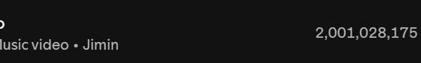 250920 Spotify Milestones: Jimin's "Who" has surpassed 2 billion streams on Spotify, his first song to reach that milestone