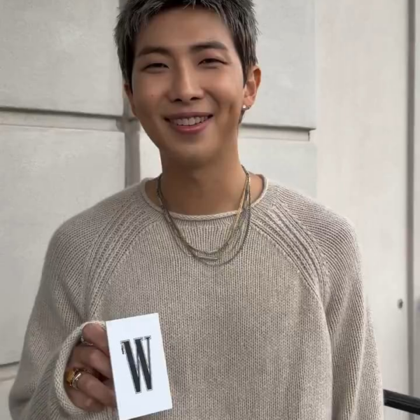 W Korea IG Post with Namjoon - 270925