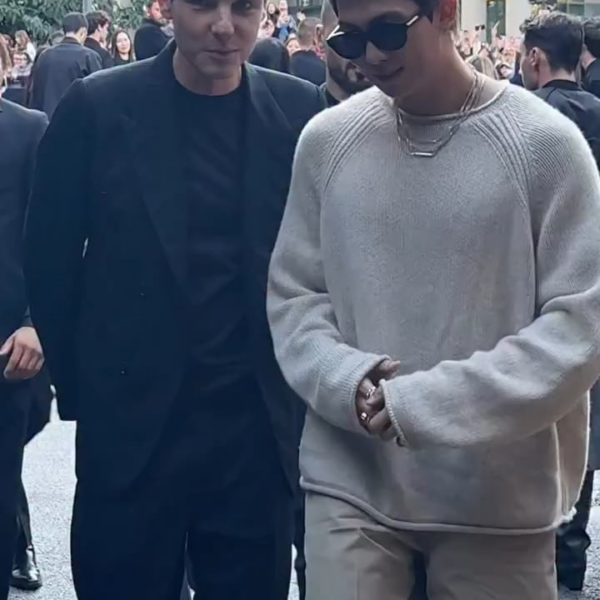 ELLE Korea IG Post feat. Namjoon at the Bottega Veneta Summer 2026 show - 280925