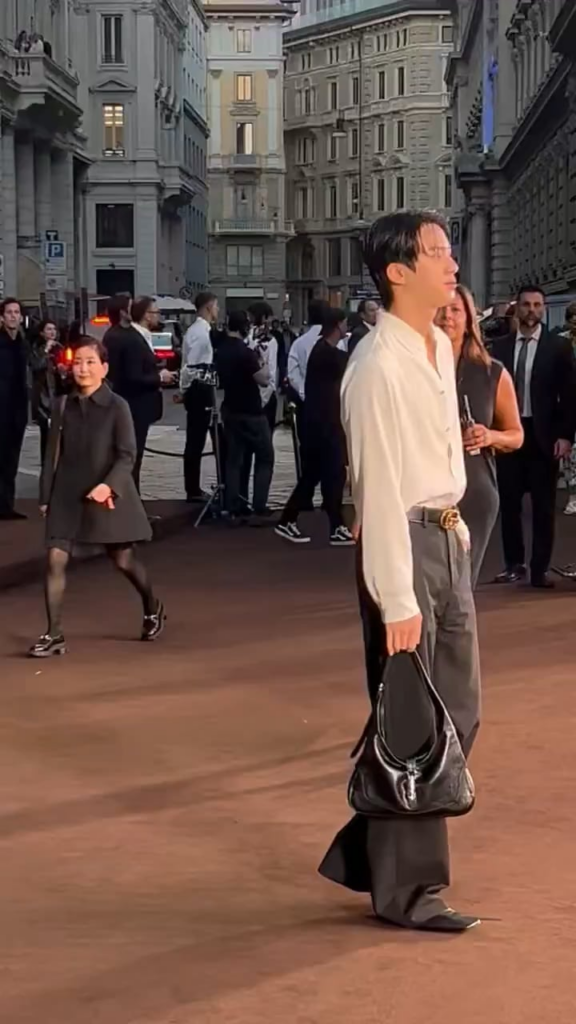 [Variety] Jin at Gucci’s SS26 Fashion Show - 240925