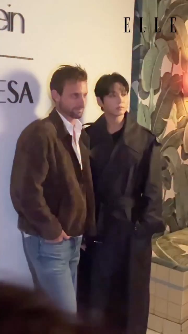 ELLE Japan IG Post feat. Jungkook at the Calvin Klein afterparty - 130925