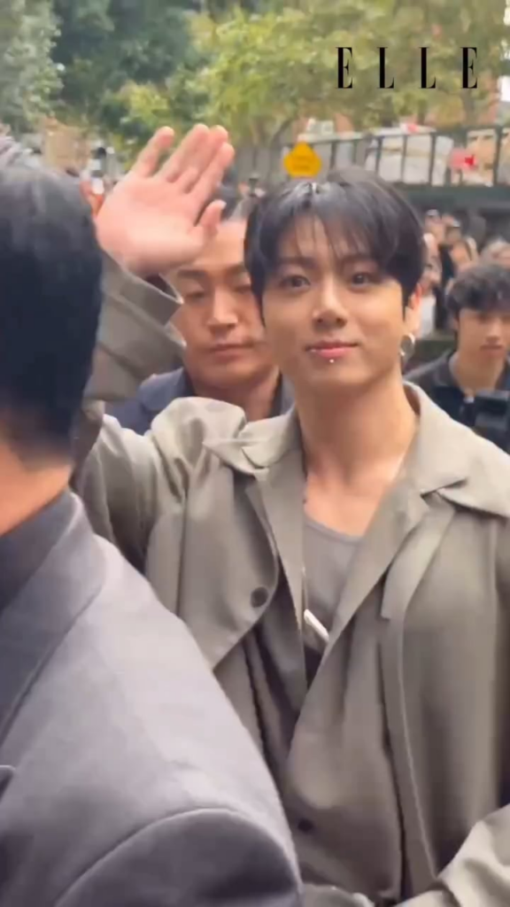 ELLE Japan IG Post feat. Jungkook at Calvin Klein SS26 fashion show - 130925