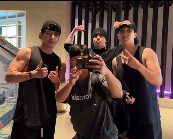 250919 Bodybuilder Ma Sunho on Instagram with RM, V & Jungkook