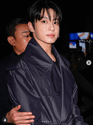 250918 MTV UK on Instagram featuring Jung Kook