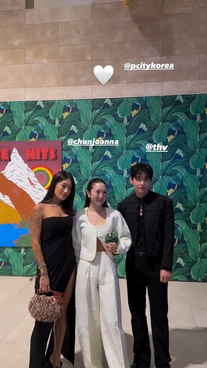 Peggy Gou IG Story with Taehyung - 020925