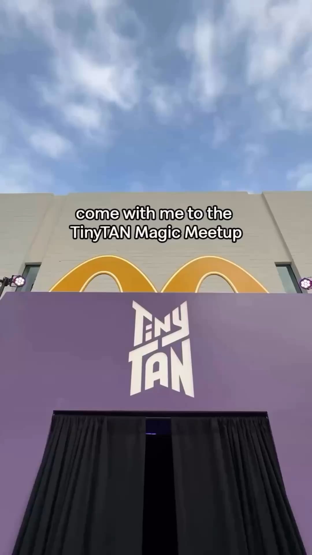 250927 McDonald’s Happy Meal on Instagram Story (featuring TinyTan Magic Meetup in LA)