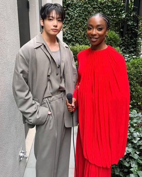 250915 Ego Nwodim on Instagram with Jungkook