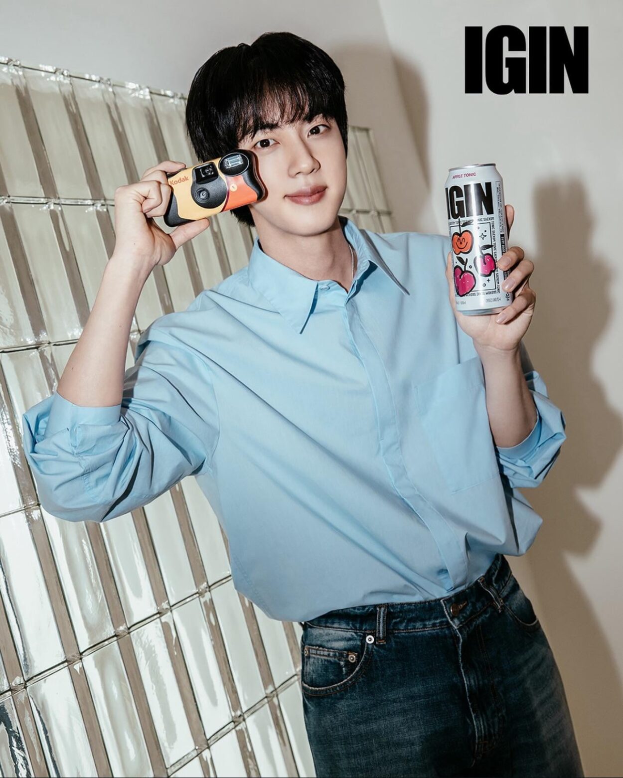 250923 IGIN on Instagram (featuring Jin): A refreshing hint of plum, IGINish.