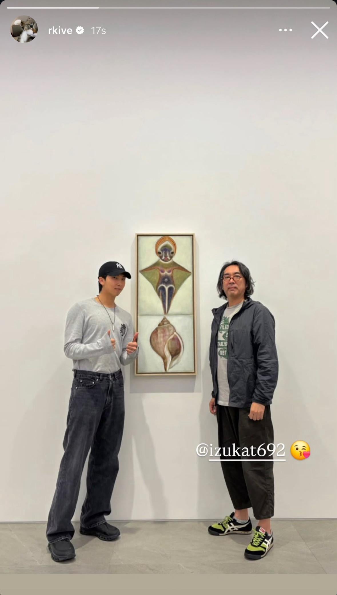 250904 RM on Instagram