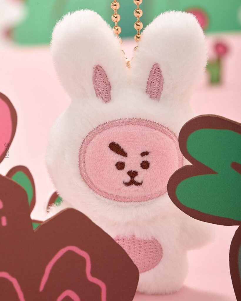 250924 Line Friends Square on Instagram: In the glowing moonlit land, lived little rabbits with ears pointing up in wonder 🐇🌕  BT21 K-TOKKI