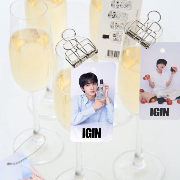 250925 IGIN on Instagram (featuring Jin): Guess who's coming to today's party! No cool party is complete without IGIN, right?🥂🍾