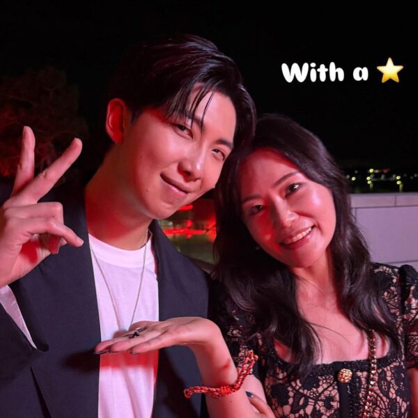250902 Frieze Head of VIP & Business Development Minju Kweon on Instagram with RM