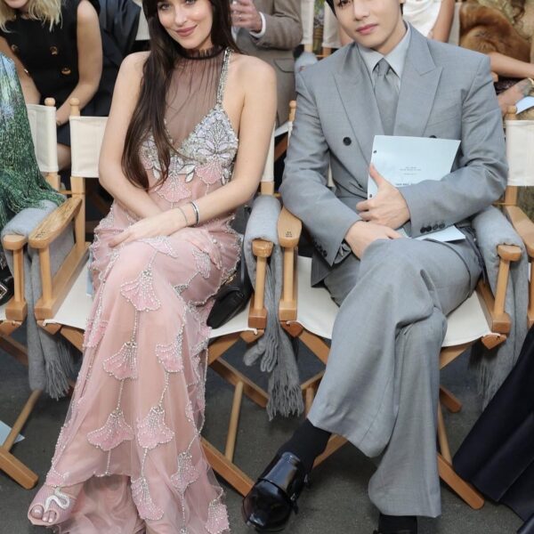 Vogue Taiwan IG Post with Taehyung and Dakota Johnson at Vogue World - 271025