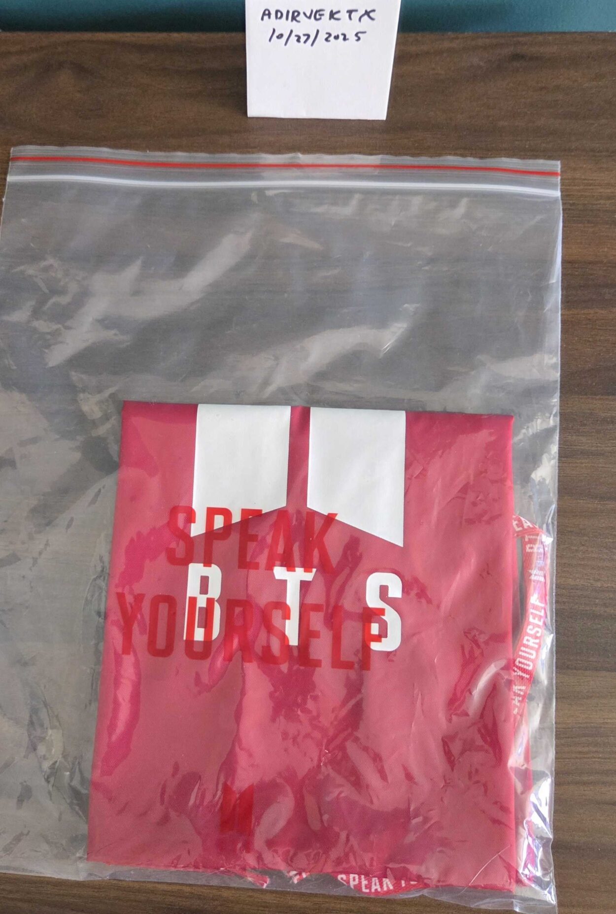 [WTS-USA] MOTS Waistbag (clear), SY Drawstring Bag and Logo Pouch