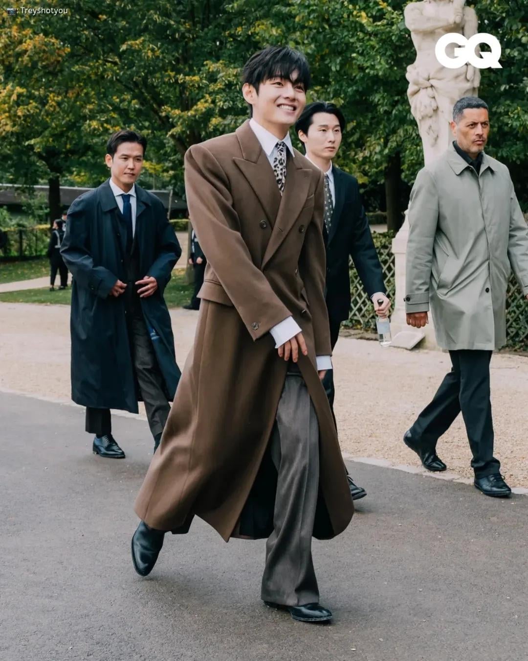GQ India IG Post feat. Taehyung at the Celine Summer 2026 show - 051025